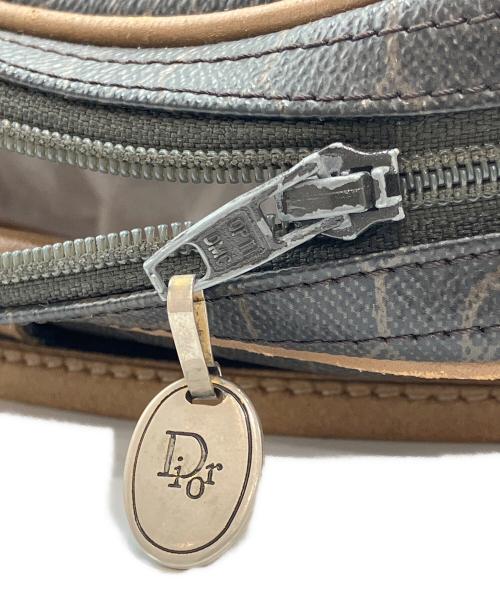 Christian Dior（クリスチャン ディオール）Christian Dior (クリスチャン ディオール) ハニカム柄ショルダーバッグ ブラックの古着・服飾アイテム