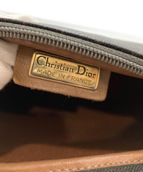 Christian Dior（クリスチャン ディオール）Christian Dior (クリスチャン ディオール) ハニカム柄ショルダーバッグ ブラックの古着・服飾アイテム