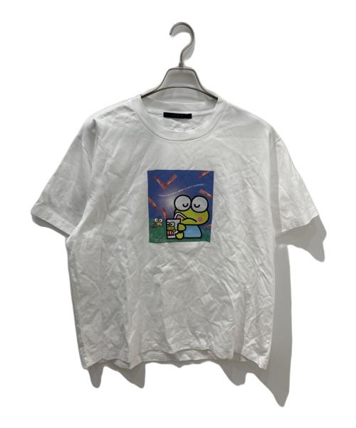 TATRAS（タトラス）TATRAS (タトラス) けろけろけろっぴ (ケロケロケロッピ) プリントTシャツ　LTTB24S8653-M ホワイト サイズ:03の古着・服飾アイテム