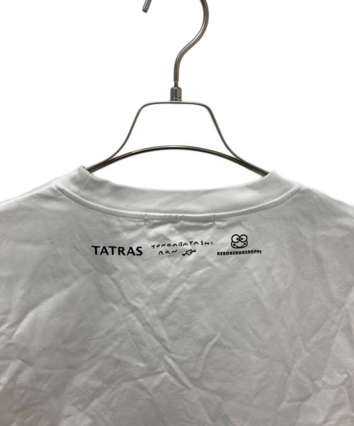 TATRAS（タトラス）TATRAS (タトラス) けろけろけろっぴ (ケロケロケロッピ) プリントTシャツ　LTTB24S8653-M ホワイト サイズ:03の古着・服飾アイテム