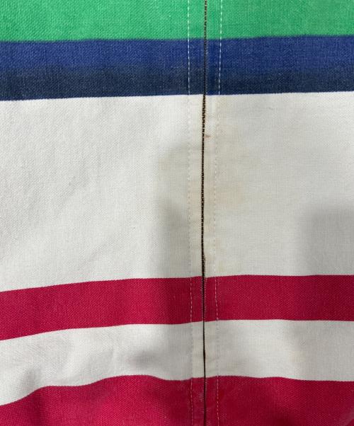POLO RALPH LAUREN（ポロ・ラルフローレン）POLO RALPH LAUREN (ポロ・ラルフローレン) 90s マルチボーダースイングトップ　三角タグ マルチカラー サイズ:XLの古着・服飾アイテム