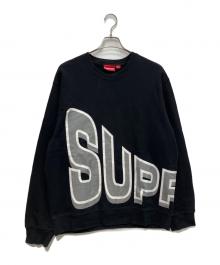 SUPREME（シュプリーム）の古着「18SS Side Arc Crewneck　 18SS」｜ブラック