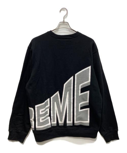 SUPREME（シュプリーム）SUPREME (シュプリーム) 18SS Side Arc Crewneck　 18SS ブラック サイズ:XLの古着・服飾アイテム