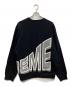 SUPREME (シュプリーム) 18SS Side Arc Crewneck　 18SS ブラック サイズ:XL：10000円