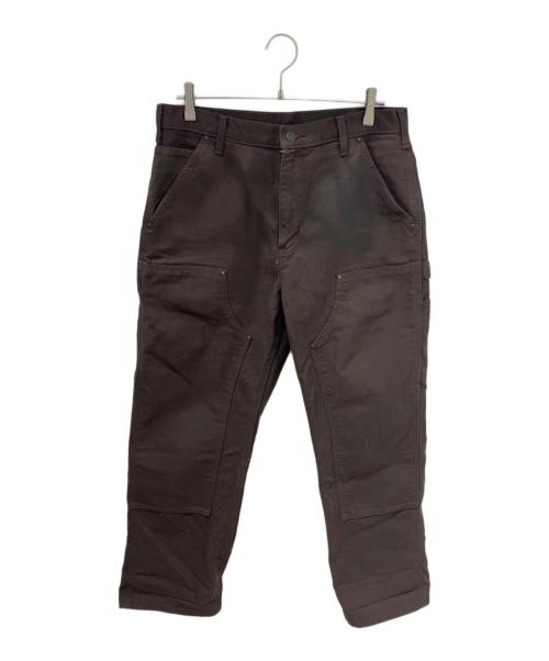 CarHartt（カーハート）CarHartt (カーハート) ダブルニーダックパンツ　B136 DKB ブラウン サイズ:32の古着・服飾アイテム