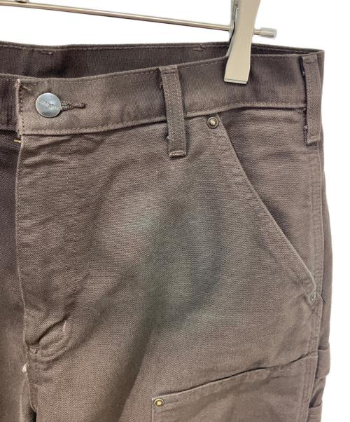 CarHartt（カーハート）CarHartt (カーハート) ダブルニーダックパンツ　B136 DKB ブラウン サイズ:32の古着・服飾アイテム