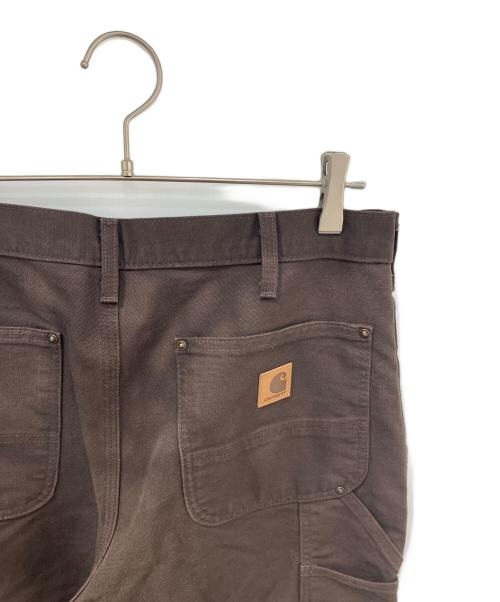 CarHartt（カーハート）CarHartt (カーハート) ダブルニーダックパンツ　B136 DKB ブラウン サイズ:32の古着・服飾アイテム