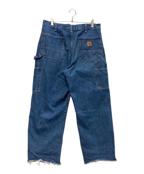 CarHartt（カーハート）CarHartt (カーハート) ダブルニーデニムパンツ　B73-DST インディゴ サイズ:34の古着・服飾アイテム