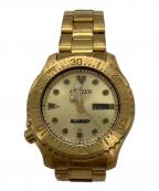 CITIZEN×X-LARGEシチズン×エクストララージ）の古着「DIVER DESIGN　921050297」｜ゴールド