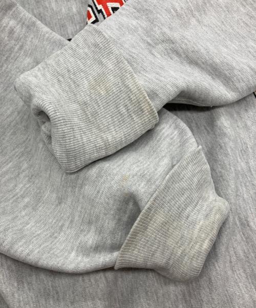 Champion（チャンピオン）Champion (チャンピオン) 90sリバースウィーブスウェット　刺繍タグ PRINCETON グレー サイズ:XXLの古着・服飾アイテム