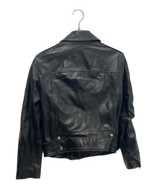 ALL SAINTS（オールセインツ）ALL SAINTS (オールセインツ) BILLIE BIKER ダブルライダースジャケット ブラック サイズ:XSの古着・服飾アイテム