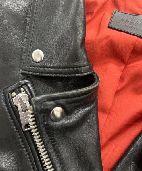 ALL SAINTS（オールセインツ）ALL SAINTS (オールセインツ) BILLIE BIKER ダブルライダースジャケット ブラック サイズ:XSの古着・服飾アイテム