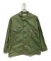 Johnbull（ジョンブル）の古着「Genius Military shirt」｜オリーブ