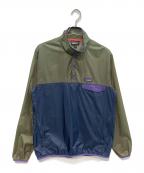 Patagoniaパタゴニア）の古着「Houdini Snap-T Pullover」｜ブルー