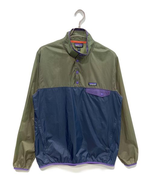 Patagonia（パタゴニア）Patagonia (パタゴニア) Houdini Snap-T Pullover ブルー サイズ:Mの古着・服飾アイテム