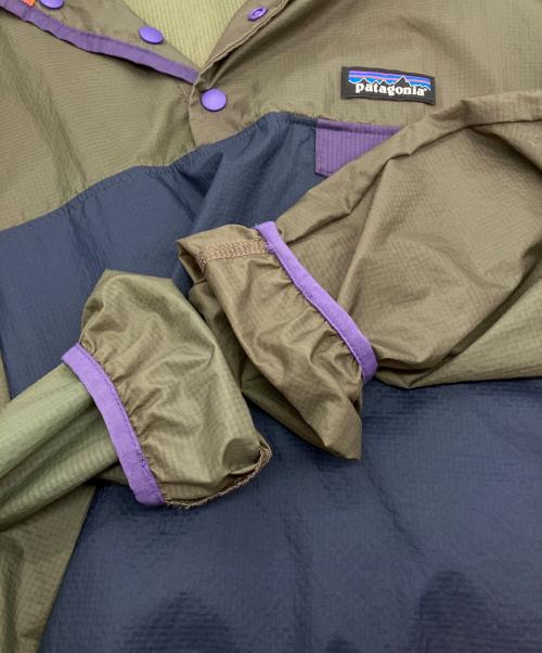 Patagonia（パタゴニア）Patagonia (パタゴニア) Houdini Snap-T Pullover ブルー サイズ:Mの古着・服飾アイテム