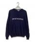 EMPORIO ARMANI（エンポリオ アルマーニ）の古着「クルーネックニット」｜ネイビー