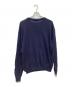 EMPORIO ARMANI (エンポリオ アルマーニ) クルーネックニット ネイビー サイズ:50：5000円