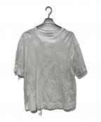MARNIマルニ）の古着「ジャガードTシャツ　E16THMAT49E00TCT78-JQW01」｜ホワイト