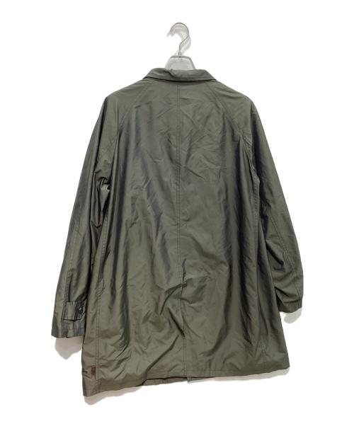 ARMANI COLLEZIONI（アルマーニ コレツィオーニ）ARMANI COLLEZIONI (アルマーニ コレツィオーニ) 比翼コート オリーブ サイズ:50の古着・服飾アイテム