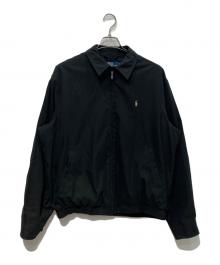 POLO RALPH LAUREN（ポロ・ラルフローレン）の古着「スイングトップ」｜ブラック