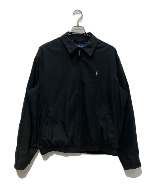 POLO RALPH LAUREN（ポロ・ラルフローレン）POLO RALPH LAUREN (ポロ・ラルフローレン) スイングトップ ブラック サイズ:Mの古着・服飾アイテム
