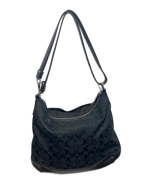 COACH（コーチ）COACH (コーチ) シグネチャーショルダーバッグ　F24032 ブラック サイズ:-の古着・服飾アイテム