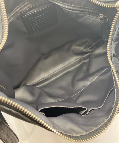 COACH（コーチ）COACH (コーチ) シグネチャーショルダーバッグ　F24032 ブラック サイズ:-の古着・服飾アイテム