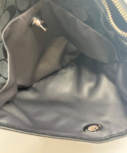 COACH（コーチ）COACH (コーチ) シグネチャーショルダーバッグ　F24032 ブラック サイズ:-の古着・服飾アイテム