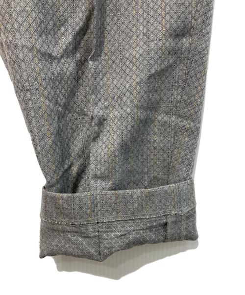 COMME des GARCONS HOMME PLUS（コムデギャルソンオムプリュス）COMME des GARCONS HOMME PLUS (コムデギャルソンオムプリュス) モヘヤブレンドスラックス　AD2001 グレー サイズ:Sの古着・服飾アイテム