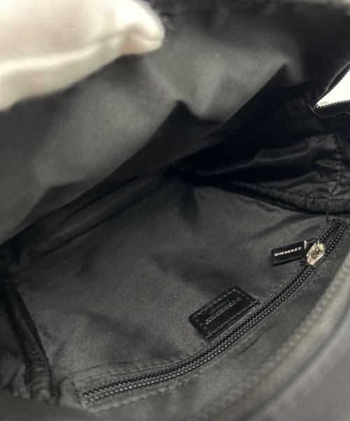 BURBERRY（バーバリー）BURBERRY (バーバリー) ナイロンショルダーバッグ　T-04-01 ブラック サイズ:-の古着・服飾アイテム