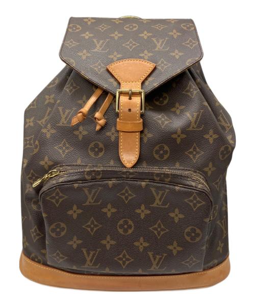 LOUIS VUITTON（ルイ ヴィトン）LOUIS VUITTON (ルイ ヴィトン) モノグラムモンスリGMリュック ブラウンの古着・服飾アイテム