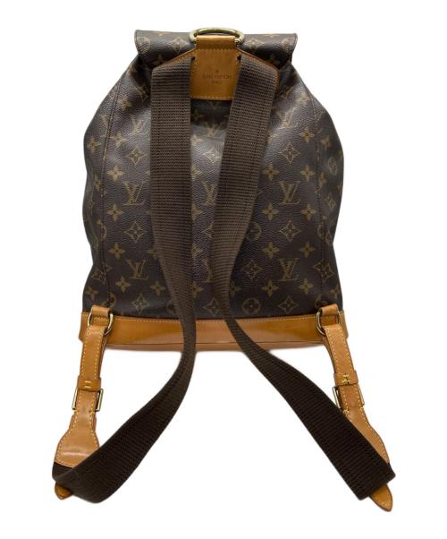 LOUIS VUITTON（ルイ ヴィトン）LOUIS VUITTON (ルイ ヴィトン) モノグラムモンスリGMリュック ブラウンの古着・服飾アイテム