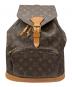 LOUIS VUITTON（ルイ ヴィトン）の古着「モノグラムモンスリGMリュック」｜ブラウン