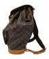 LOUIS VUITTON (ルイ ヴィトン) モノグラムモンスリGMリュック ブラウン：90000円