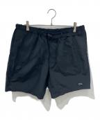 The Ennoy Professionalザ エンノイ プロフェッショナル）の古着「NYLON EASY SHORTS　SS23BRENPT03LP」｜ブラック