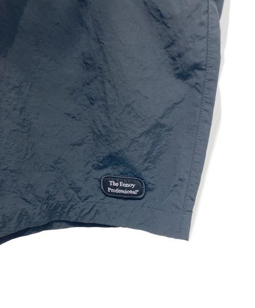 The Ennoy Professional（ザ エンノイ プロフェッショナル）THE ENNOY PROFESSIONAL (ザ エンノイ プロフェッショナル) NYLON EASY SHORTS　SS23BRENPT03LP ブラック サイズ:XLの古着・服飾アイテム