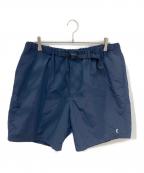 The Ennoy Professionalザ エンノイ プロフェッショナル）の古着「Nylon Easy Shorts　SS24BRENPT03LP」｜ネイビー