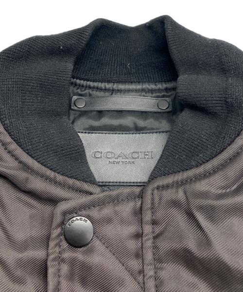 COACH（コーチ）COACH (コーチ) MA-1ジャケット　86063 ブラウン サイズ:XSの古着・服飾アイテム