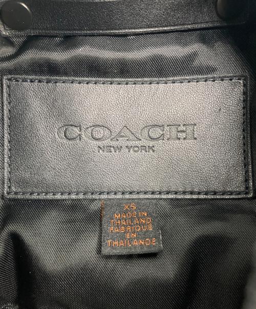 COACH（コーチ）COACH (コーチ) MA-1ジャケット　86063 ブラウン サイズ:XSの古着・服飾アイテム