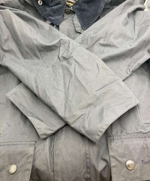 Barbour（バブアー）Barbour (バブアー) BORDER WAX JACKET　2002033 ネイビー サイズ:36の古着・服飾アイテム