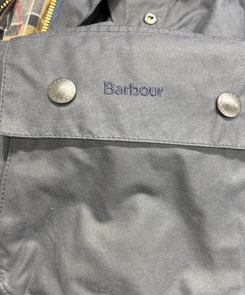Barbour（バブアー）Barbour (バブアー) BORDER WAX JACKET　2002033 ネイビー サイズ:36の古着・服飾アイテム