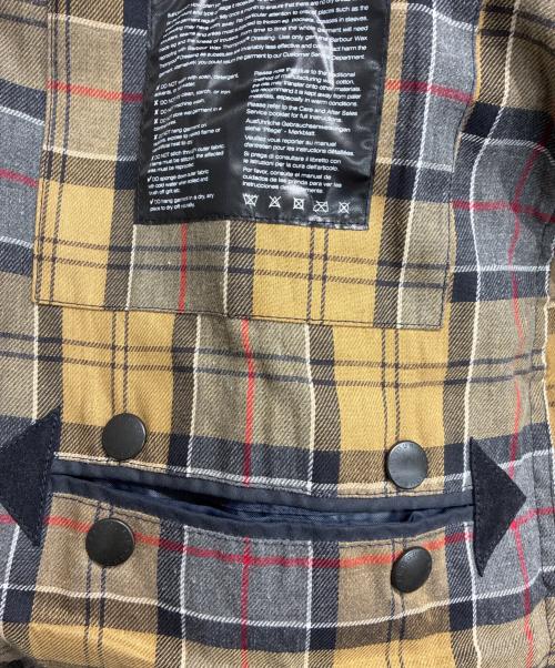 Barbour（バブアー）Barbour (バブアー) BORDER WAX JACKET　2002033 ネイビー サイズ:36の古着・服飾アイテム