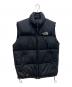 THE NORTH FACE（ザ ノース フェイス）の古着「ヌプシダウンベスト　ND01587」｜ブラック