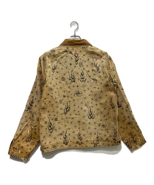 SAINT MICHAEL（セントマイケル）SAINT MICHAEL (セントマイケル) 25SS　Dr.Woo DW DETROIT JKT　 ベージュ サイズ:Lの古着・服飾アイテム
