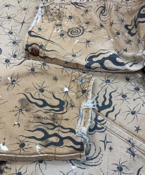 SAINT MICHAEL（セントマイケル）SAINT MICHAEL (セントマイケル) 25SS　Dr.Woo DW DETROIT JKT　 ベージュ サイズ:Lの古着・服飾アイテム