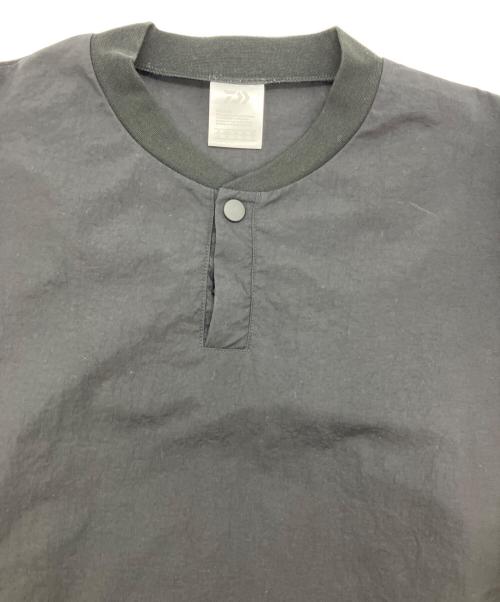 DAIWA（ダイワ）DAIWA (ダイワ) ヘンリーネックカットソー　DE-7124GR ブラック サイズ:Mの古着・服飾アイテム