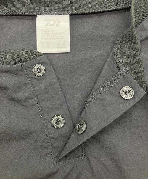 DAIWA（ダイワ）DAIWA (ダイワ) ヘンリーネックカットソー　DE-7124GR ブラック サイズ:Mの古着・服飾アイテム