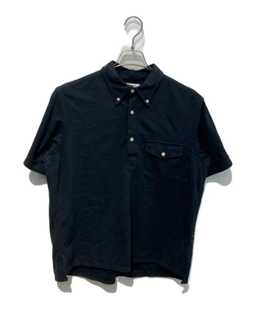 Engineered Garments（エンジニアド ガーメンツ）Engineered Garments (エンジニアド ガーメンツ) ポロシャツ　 旧タグ ブラック サイズ:Lの古着・服飾アイテム