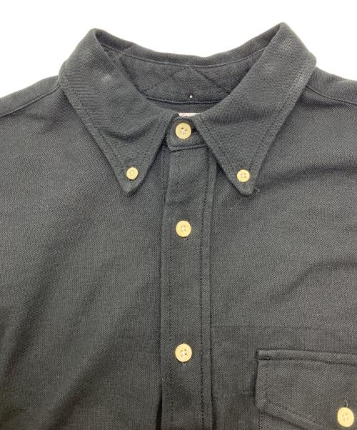 Engineered Garments（エンジニアド ガーメンツ）Engineered Garments (エンジニアド ガーメンツ) ポロシャツ　 旧タグ ブラック サイズ:Lの古着・服飾アイテム